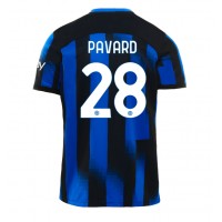 Moški Nogometni dresi Inter Milan Benjamin Pavard #28 Domači 2023-24 Kratek Rokav